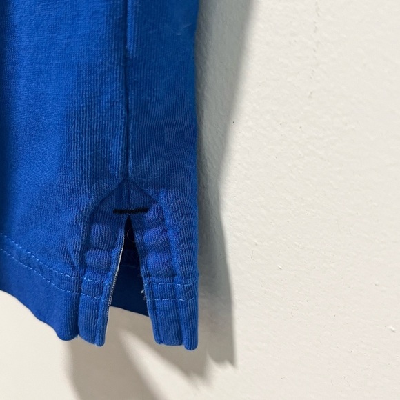 Tommy Hilfiger Slim Fit Blue Polo Shirt with Patch Logo - Size Small - Picture 6 of 13